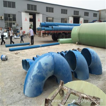 FRP/GRP/Fiberglass Pipe Fitting Elbow with Low Installation